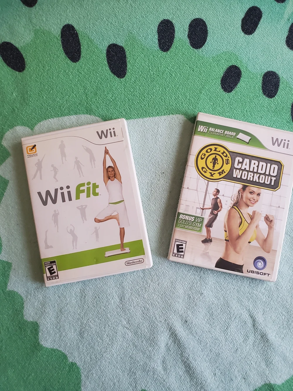Nintendo Wii Fit & Gold's Gym Cardio Workout Games